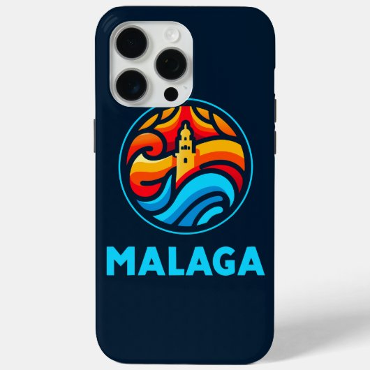 Malaga 3 Case-Mate iPhone case (Achterkant)
