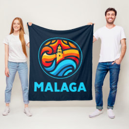 Malaga 3 fleece deken