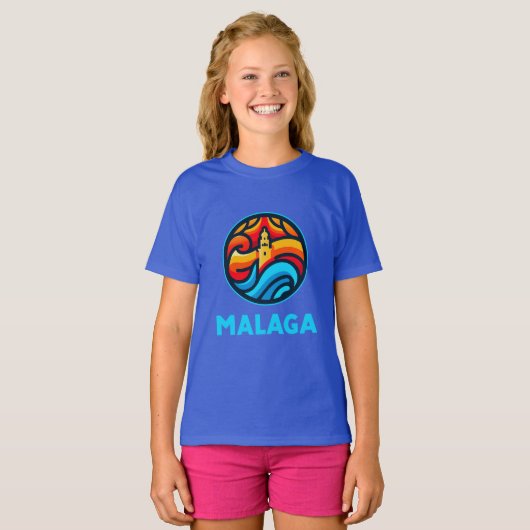Malaga 3 t-shirt (Voorkant volledig)