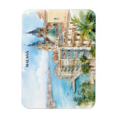 Malaga Andalusië Spanje Reizen Magneet (Verticaal)