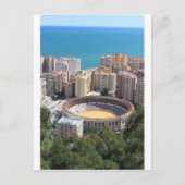 Malaga bullring briefkaart (Voorkant)