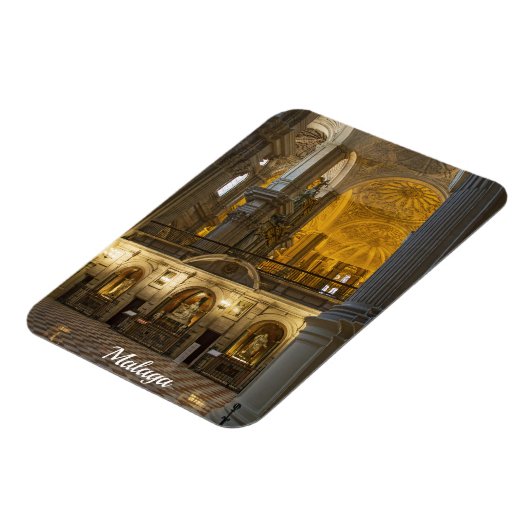 Malaga cathedraal magneet (Linkerzijde)