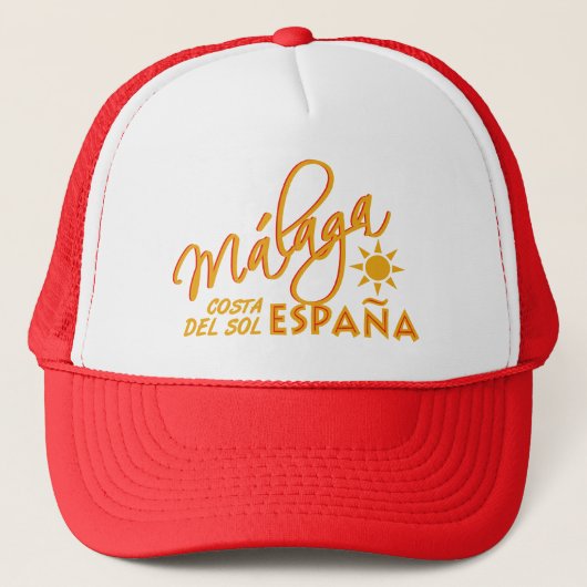 Málaga España pet - kies kleur (Voorkant)