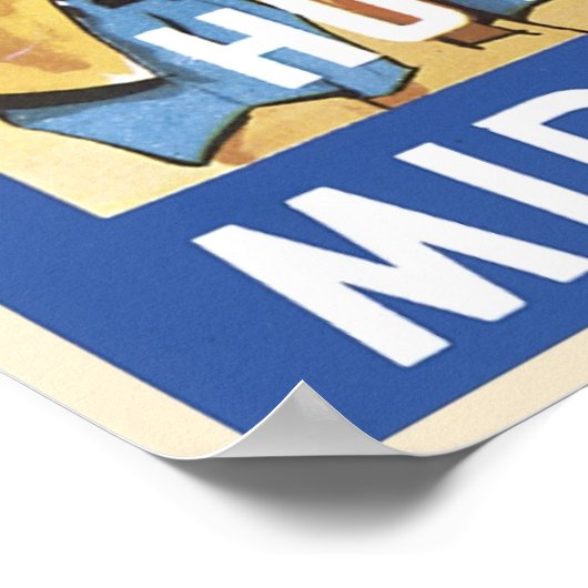 Malaga Hotel Miramar Poster (Hoek)