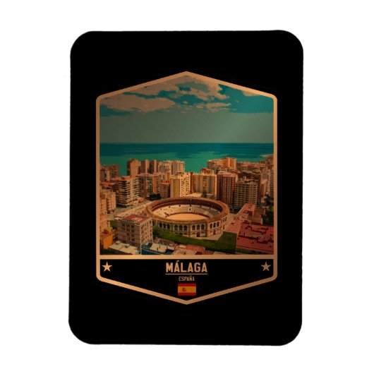 Málaga Magneet (Verticaal)