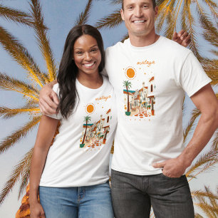 Malaga Málaga Spanje witte stad kleding T-shirt