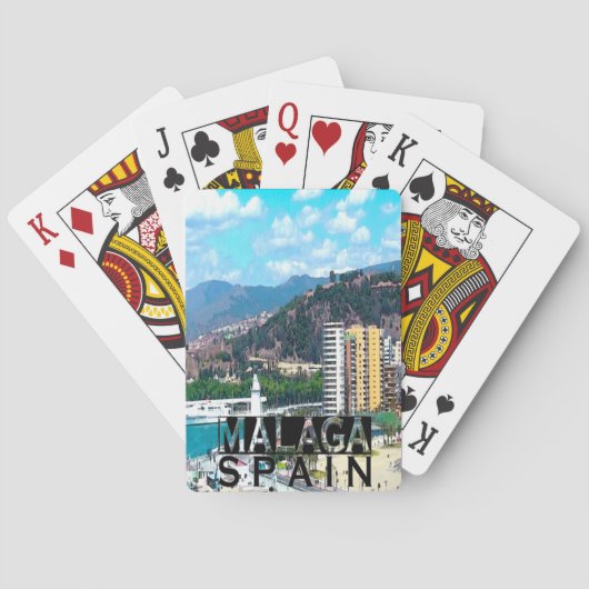 Malaga Pokerkaarten (Achterkant)