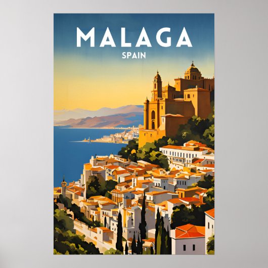 Malaga Poster (Voorkant)