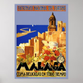MALAGA POSTER (Voorkant)