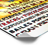 Malaga Spain ~  Automobile Advertisement Poster (Hoek)