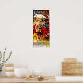 Malaga Spain ~  Automobile Advertisement Poster (Keuken)