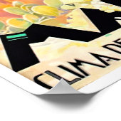 Malaga Spain vintage Poster (Hoek)