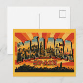 Málaga Spanje Alcazaba Briefkaart (Voorkant / Achterkant)