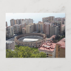 Malaga, Spanje Briefkaart