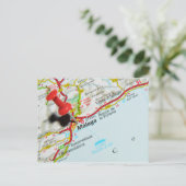 Malaga, Spanje Briefkaart (Staand voorkant)