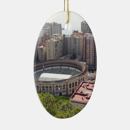 Malaga, Spanje Keramisch Ornament (Rechts)