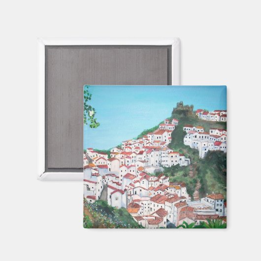 Malaga, Spanje Magnet (Voorkant / Achterkant)