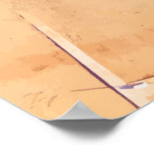 Malaga, Spanje Reiswerk Poster (Hoek)