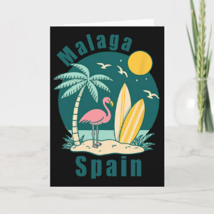 Malaga Spanje Souvenirs Espana Reis Vakantie Manne Kaart