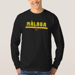 Málaga Spanje Spaanse Vlag Espana Toeristische So T-shirt