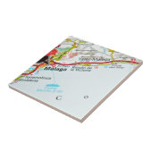 Malaga, Spanje Tegeltje (Zijkant)