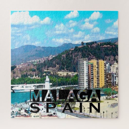 Malaga Square Puzzle Legpuzzel (Verticaal)
