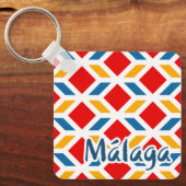 Malaga straat muren 2 sleutelhanger (Voorkant)