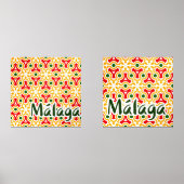 Malaga straatmuren 1 muurkunst sets (Voorkant)