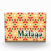 Malaga street walls 1 fotoblokken (Voorkant)