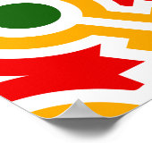 Malaga street walls 1 poster (Hoek)