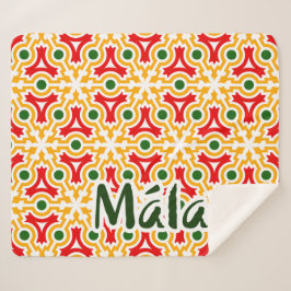 Malaga street walls 1 sherpa deken