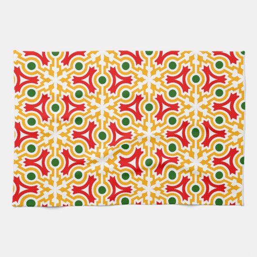 Malaga street walls 1 theedoek (Horizontaal)