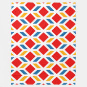 Malaga street walls 2 fleece deken (Voorkant)