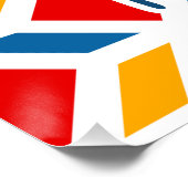 Malaga street walls 2 perfect poster (Hoek)