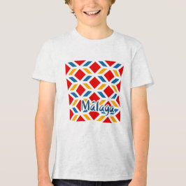 Malaga street walls 2 Tri-Blend shirt