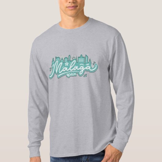 Malaga T-shirt (Voorkant)