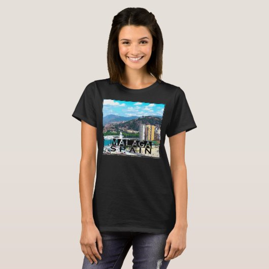 Malaga T-shirt (Voorkant volledig)