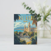 Malaga - Zon, Zee en Spaanse charme Briefkaart (Staand voorkant)