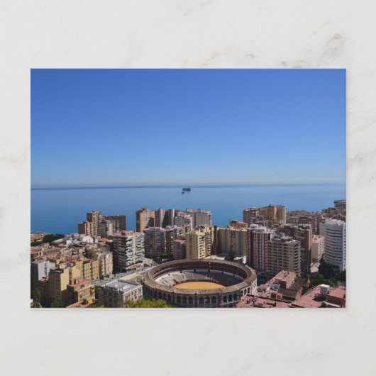 Malaga's Plaza de Toros Briefkaart (Voorkant)