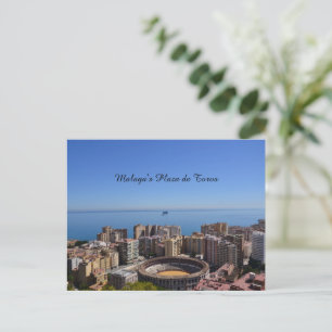 Malaga's Plaza de Toros Briefkaart