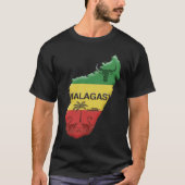 MALAGASSISCHE STIJL T-SHIRT (Voorkant)