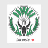 Malagasy Republic emblem (1958-1975), Madagascar Sticker (Vel)