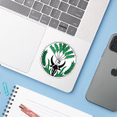 Malagasy Republic emblem (1958-1975), Madagascar Sticker (Laptop met iPhone)