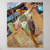 Malagnang Festival in de Filipijnen Poster (Voorkant)