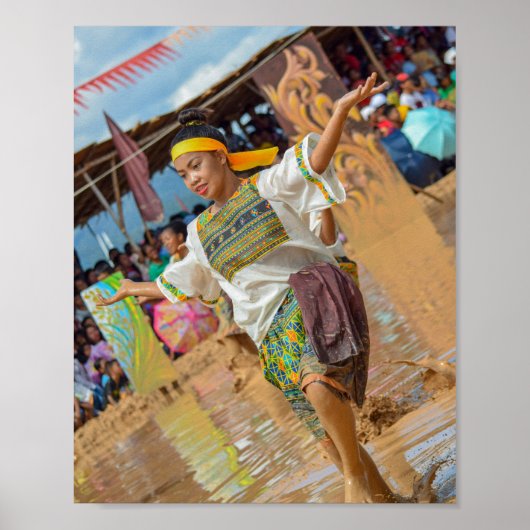 Malagnang Mud Festival Poster (Voorkant)