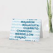 Malaguita Bedankkaart (Voorkant)