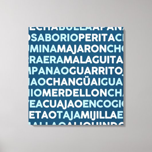 Malaguita Canvas Afdruk (Voorkant)