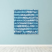 Malaguita Canvas Afdruk (Insitu (Houten vloer))