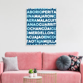 Malaguita Canvas Afdruk (Insitu (Woonkamer))