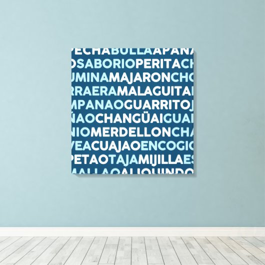 Malaguita Canvas Afdruk (Insitu (Houten vloer))